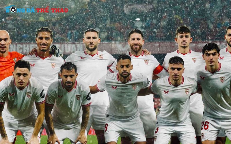  Sevilla đang nỗ lực hết mình để có thành trích trong vòng đấu này