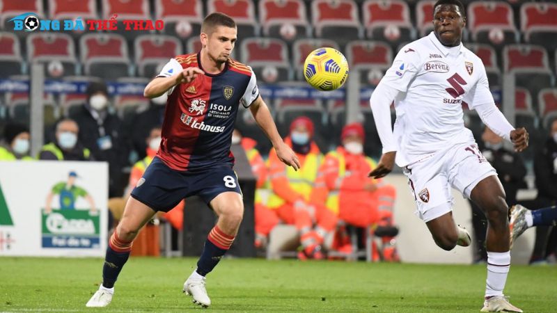 Đội hình thi đấu giữa Cagliari vs Torino dự kiến