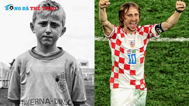 Tuổi thơ của cầu thủ Luka Modrić