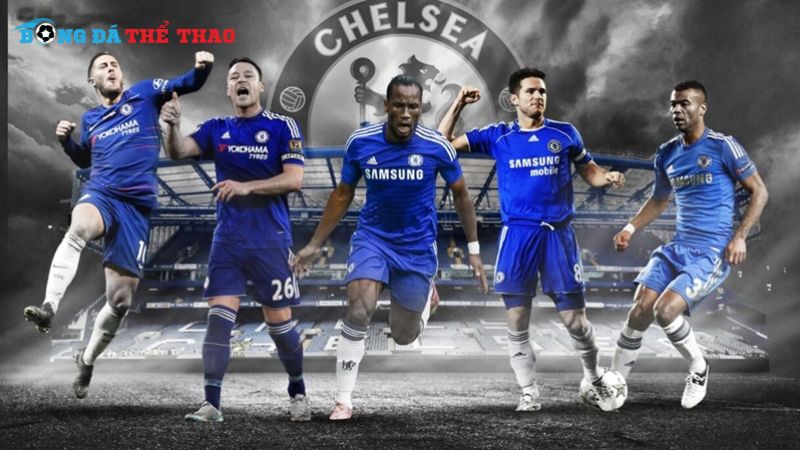 Huy hiệu và áo đấu của câu lạc bộ Chelsea