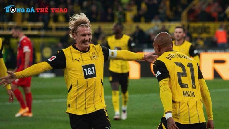 Phân tích phong độ ra sân của Dortmund