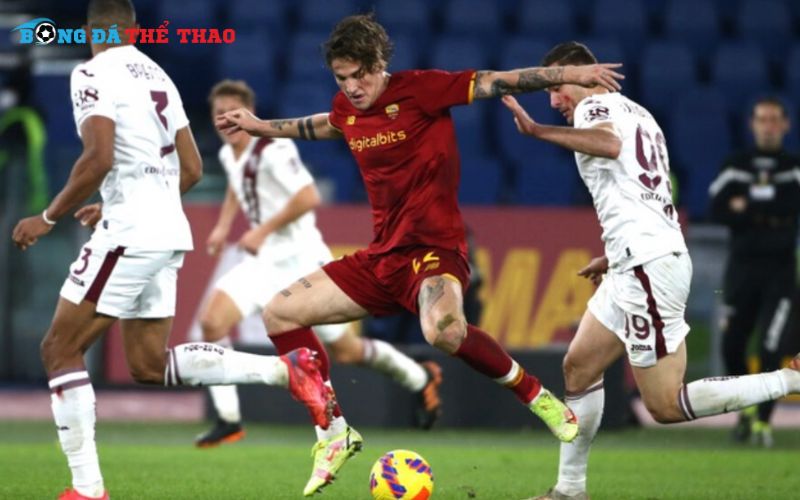 Tỷ số không chênh lệch quá nhiều giữa tuyển Torino vs Roma sắp tới