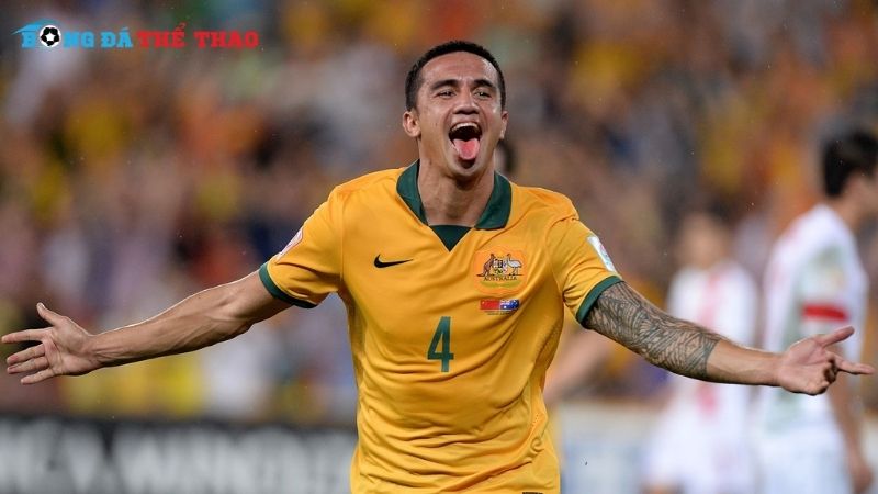 Tim Cahill – một biểu tượng của bóng đá Australia, và là cầu thủ bóng đá bật cao nhất lịch sử bóng đá