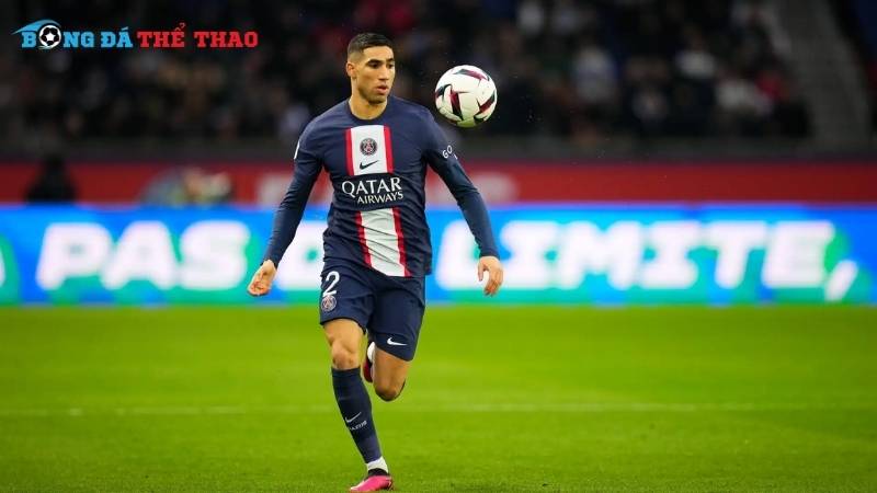 Achraf Hakimi – Hậu vệ cánh với tốc độ và sự chính xác tuyệt đối trên sân!