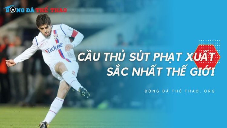 10 cầu thủ sút phạt xuất sắc nhất thế giới: Juninho dẫn đầu