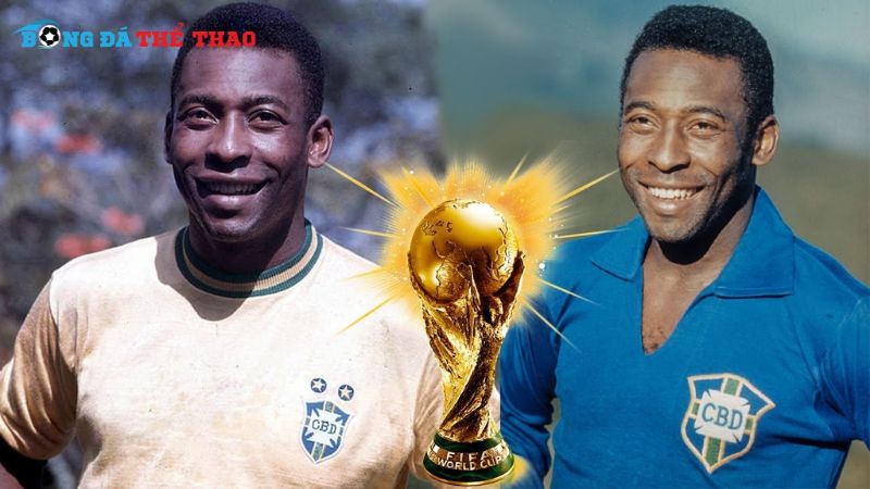 Pelé (Brazil) - Tiền đạo hay nhất thế giới