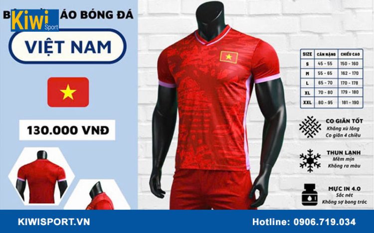Bo quan ao bong da kiwisport